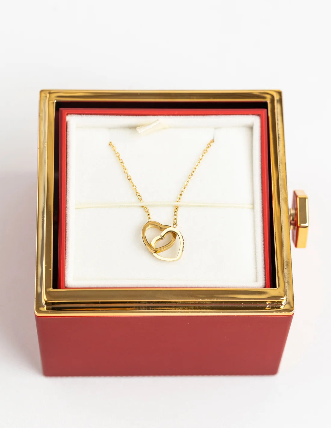 Forever Rose Box & Premium Personalized Necklace ❤️  Original Preserved Rose